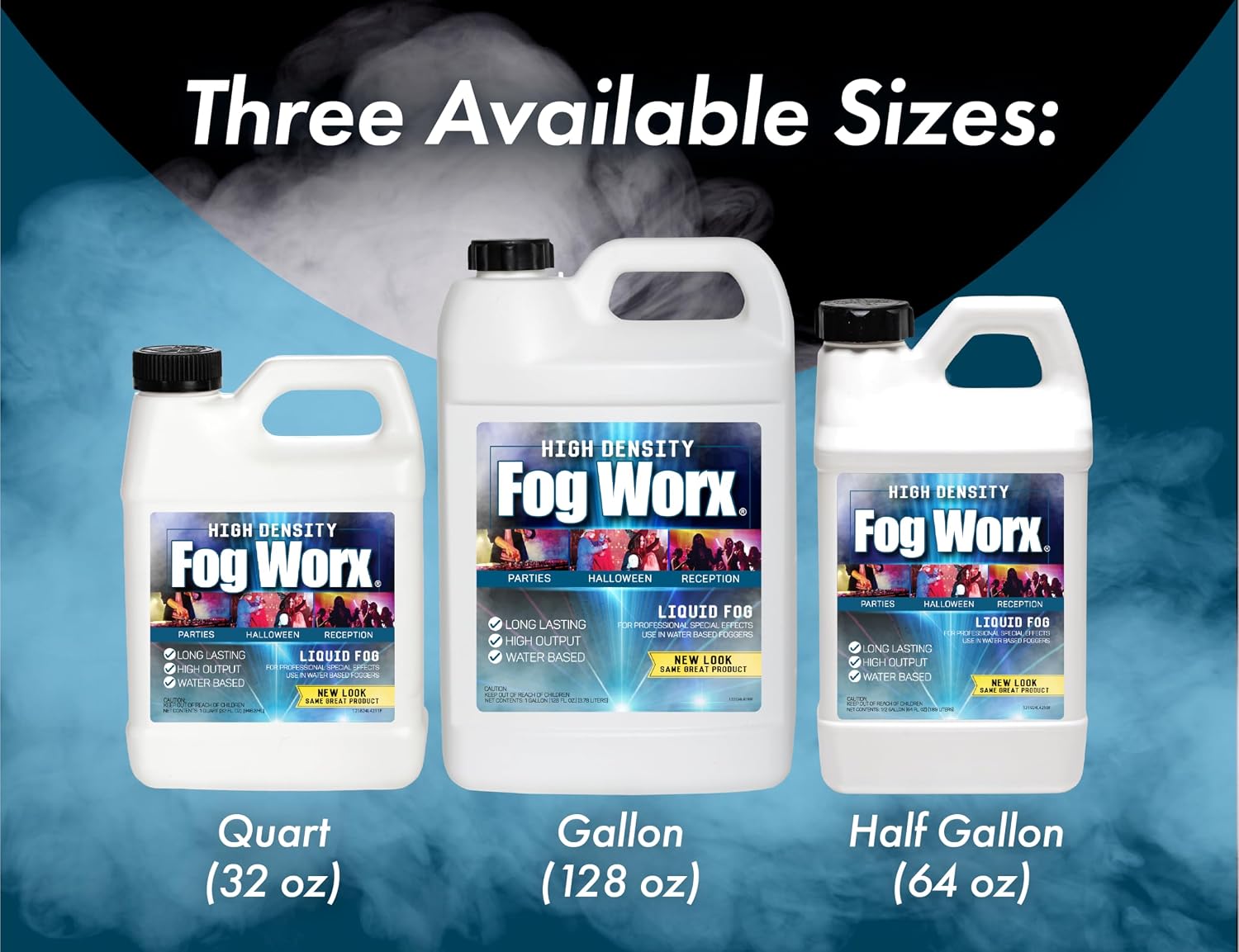 Detalle 2 de FogWorx Extreme High Density Fog Juice – Quart by Sanco Industries