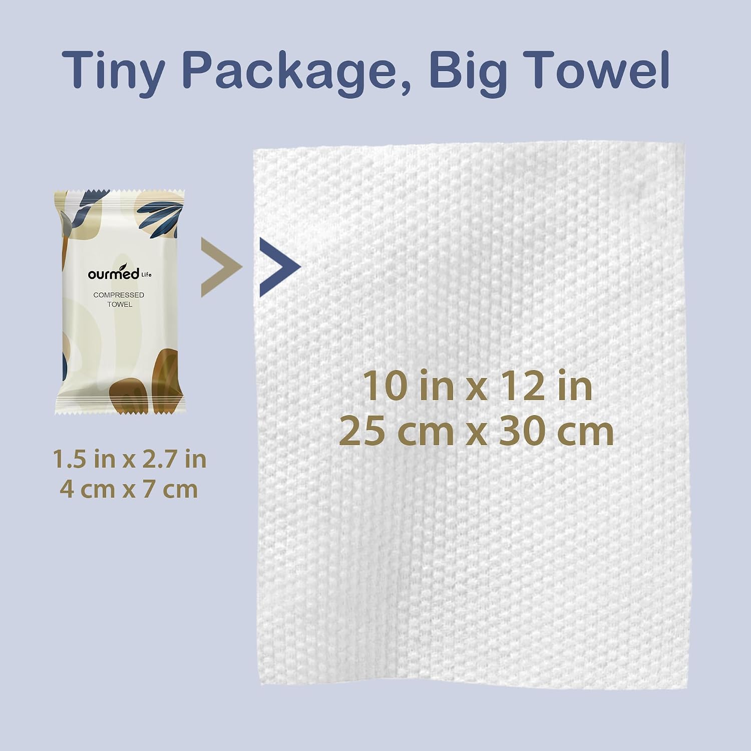 Thumbnail 6 de ourmed life Compressed Towel Tablets 56 count