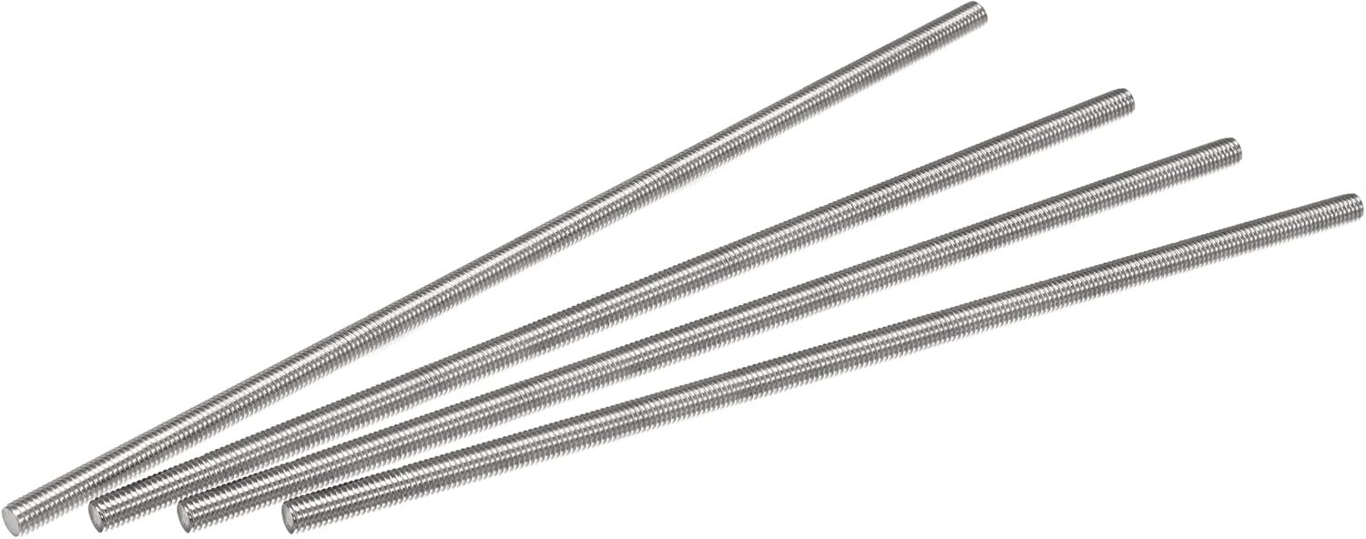 Detalle de 4x sourcing map Vollgewindestangen M4 x 250 mm aus Edelstahl 304 mit Rechtsgewinde