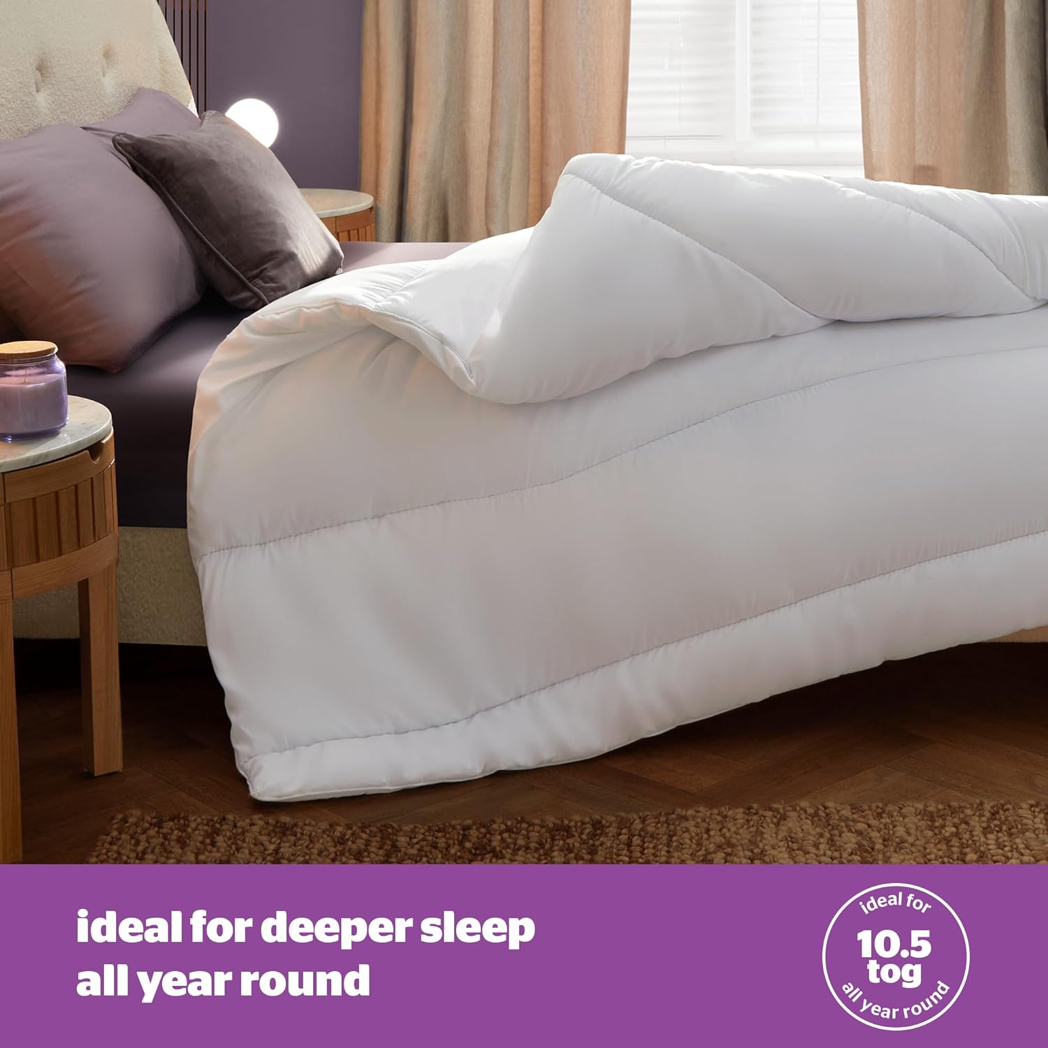Thumbnail 2 de Silentnight Deep Sleep 10.5 Tog Duvet – All Year Round King Size