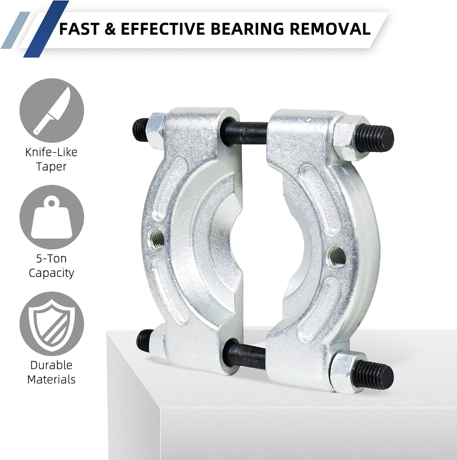 Thumbnail 5 de CCLIFE 14-TLG Lagerabzieher-Set mit Trennmessern und Polradabzieher, 30–70 mm