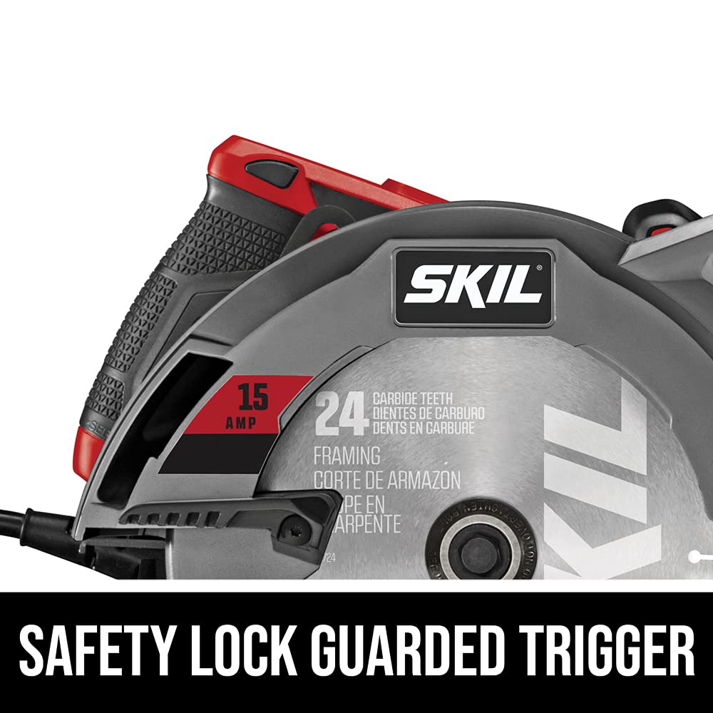Detalle 1 de SKIL 5280-01 15-Amp 7-1/4-Inch Circular Saw with Laser Guide
