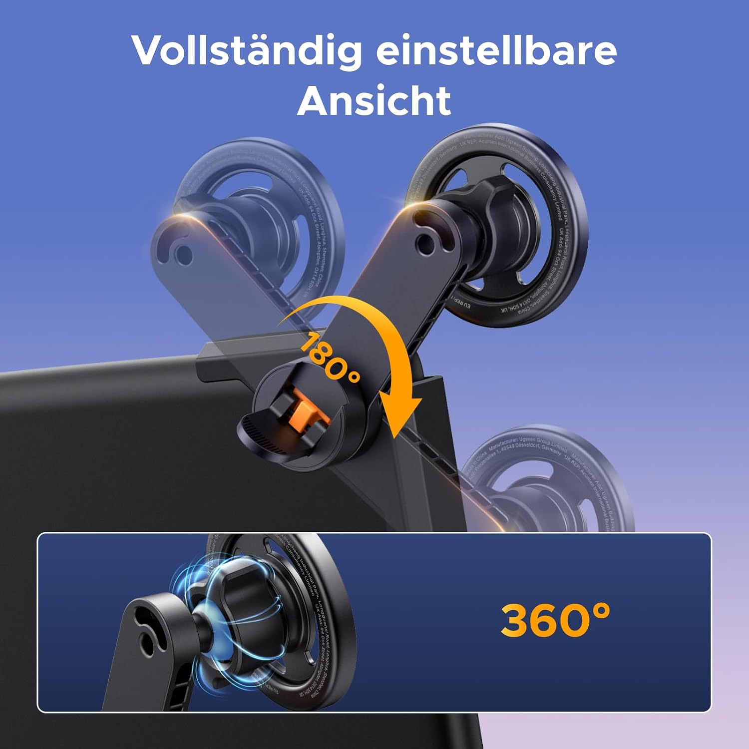 Thumbnail 2 de UGREEN Handyhalterung Auto Magsafe für Tesla