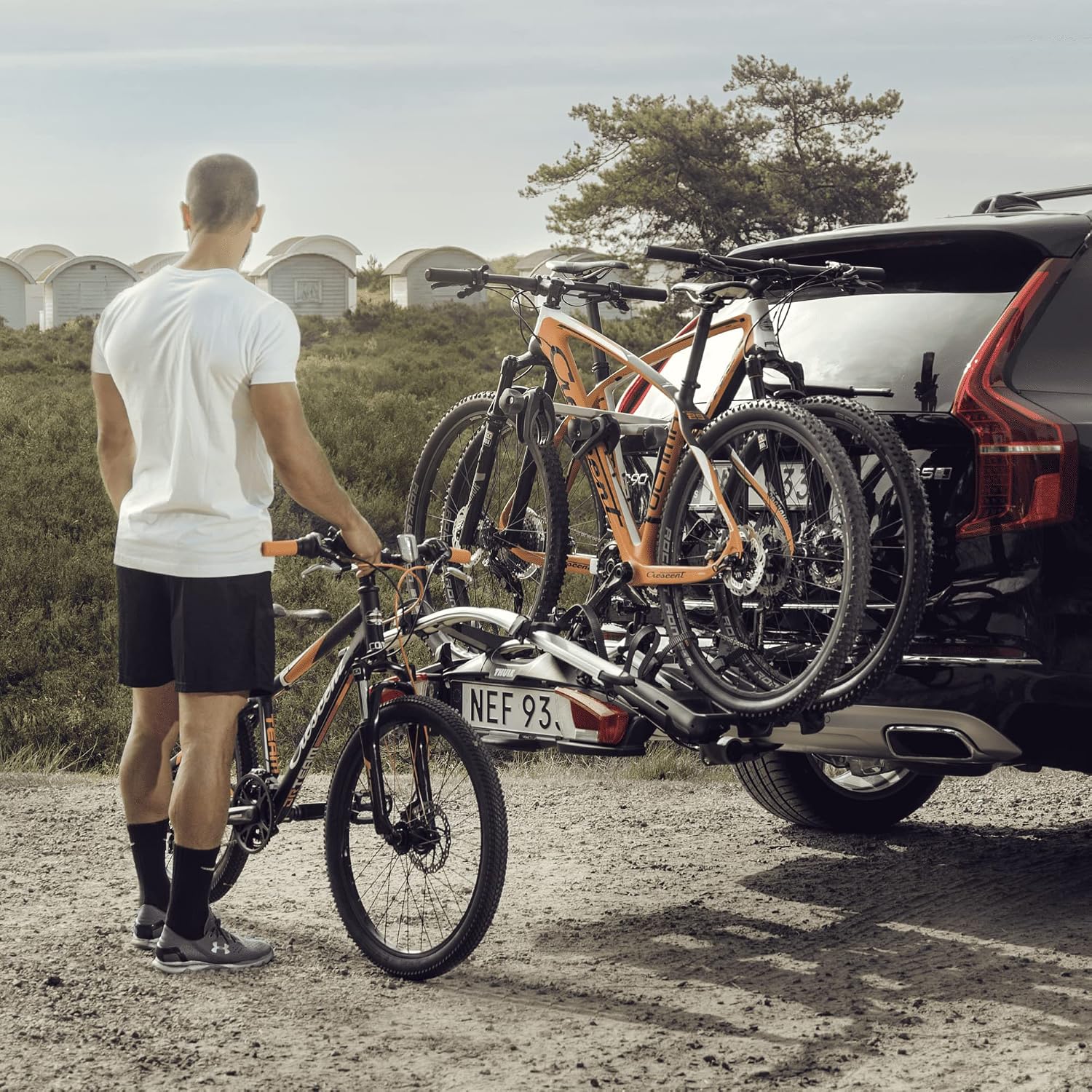 Thumbnail 4 de Thule VeloCompact Fahrradträger 2 Fahrräder Black Aluminum