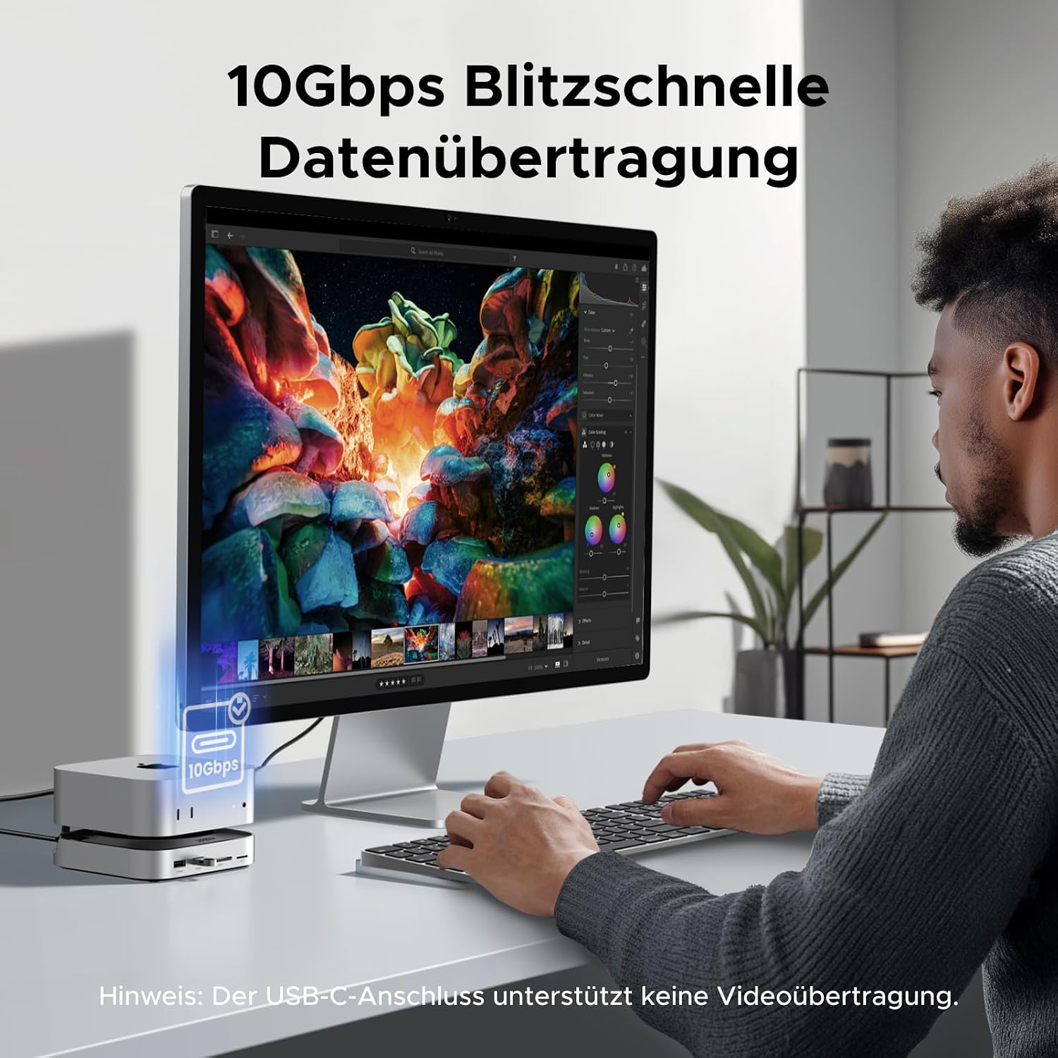 Thumbnail 6 de UGREEN Mac mini M4 Dock für DisplayPort 240 Hz
