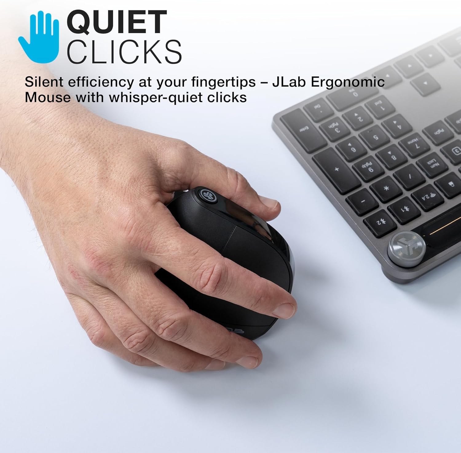 Thumbnail 5 de JLab JBuds Ergo Mouse Ergonomico Wireless