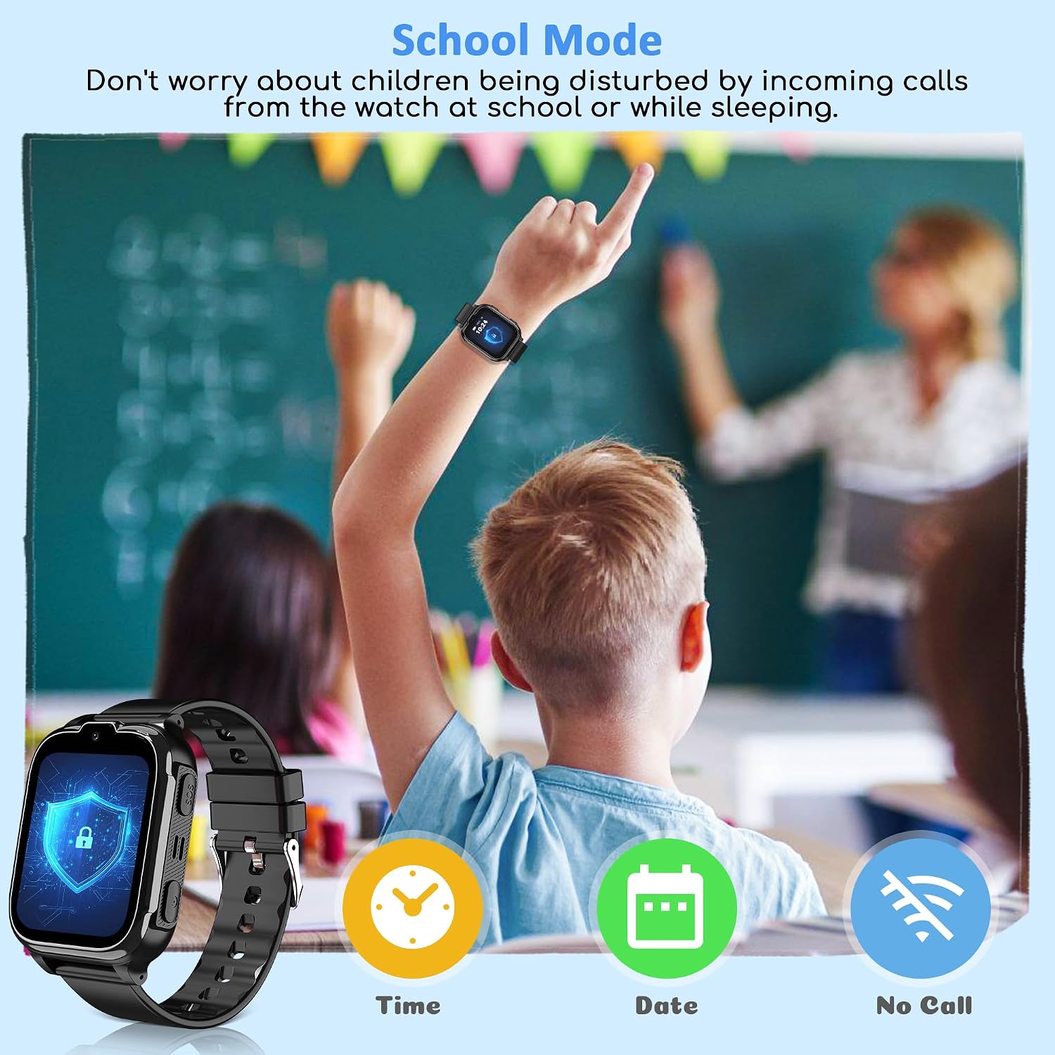 Detalle 2 de Kids Smart Watch for Girls Boys: A Practical First Tech Companion for Active Kids