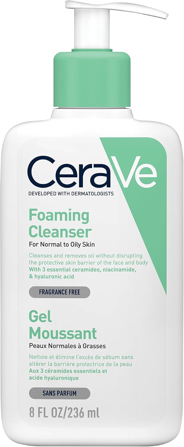 Thumbnail 6 de CeraVe Foaming Cleanser with Niacinamide for Normal to Oily Skin – 236ml