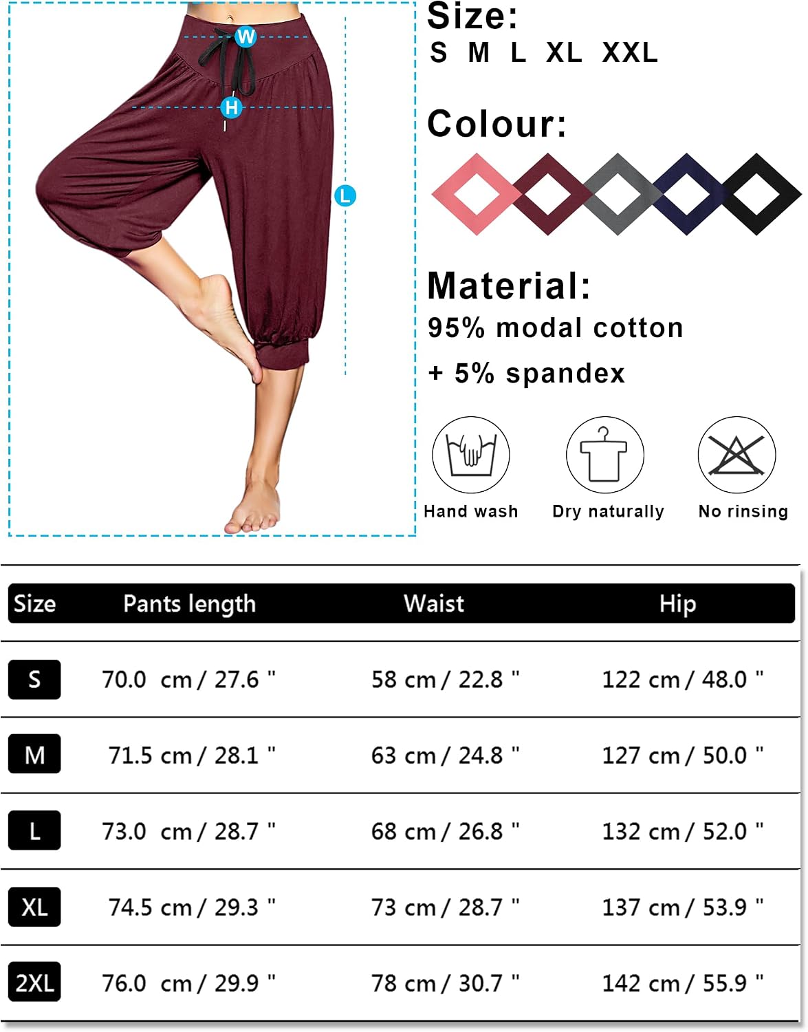 Detalle 2 de Terecey Sarouel femme taille haute 95% modal