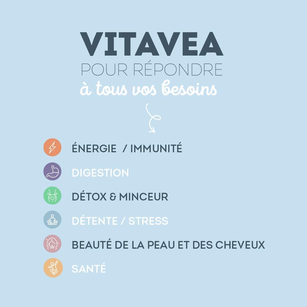 Thumbnail 6 de Vitavea Calcium, Magnésium, Zinc et Vitamine D3 – Confort des os et des muscles, 120 comprimés