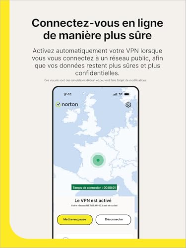 Thumbnail 4 de Norton VPN Standard 2026 — 1 appareil, abonnement annuel renouvelable