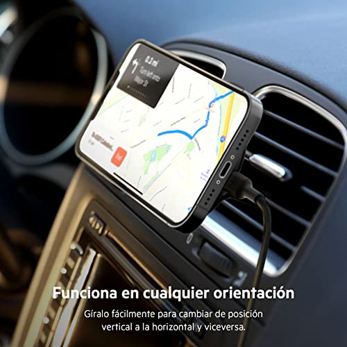 Detalle 2 de Belkin BoostCharge Cargador Magnético para coche 🚗 con soporte