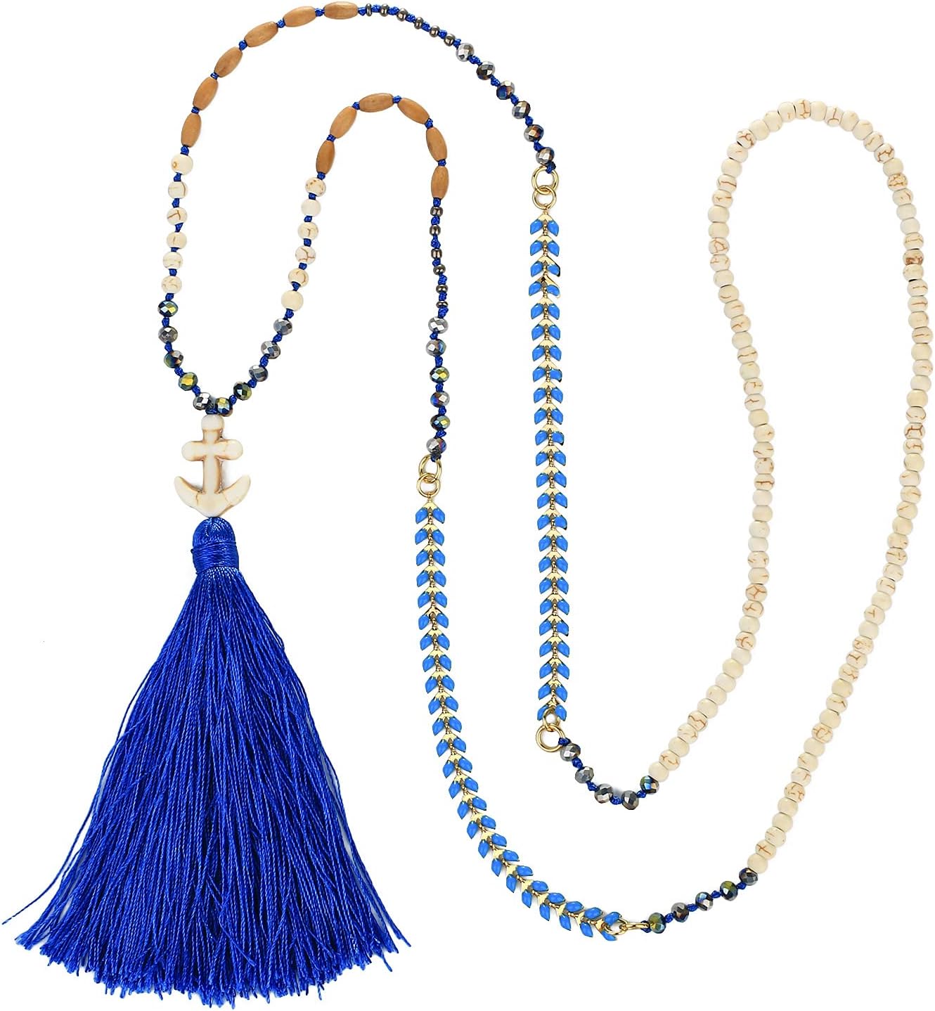 Detalle de KELITCH Long Necklace, 36-Inch