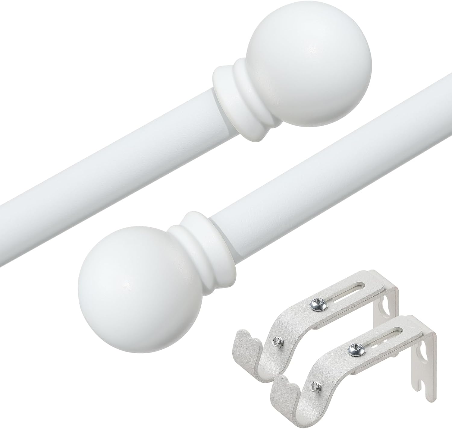 Detalle de OLLIDOT Curtain Poles 76-152 cm