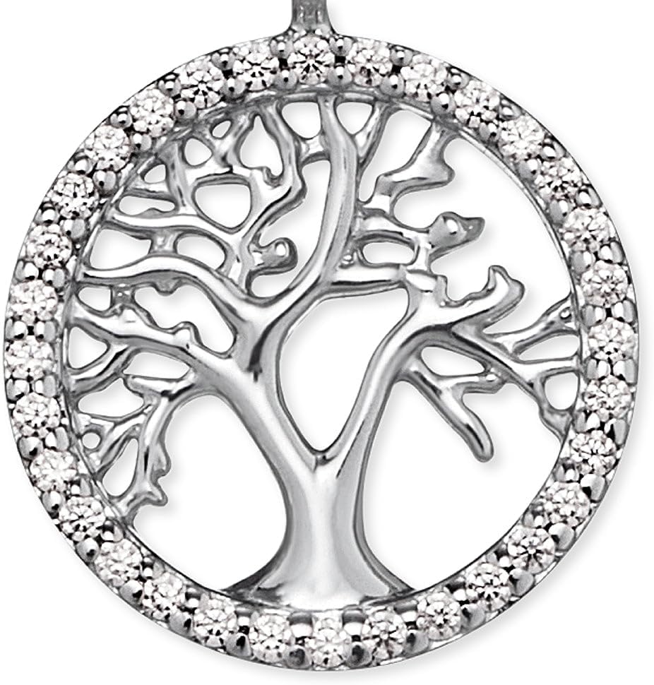 Detalle 2 de Engelsrufer ERN-LILTREE-ZI Damen-Kette 40+4 cm