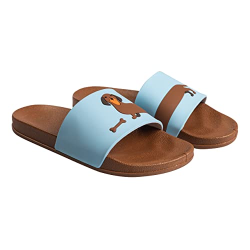 Detalle de Dedoles Badeschuhe Damen Herren Kinder – lustige, farbenfrohe Badesandalen für Sommer & Freizeit