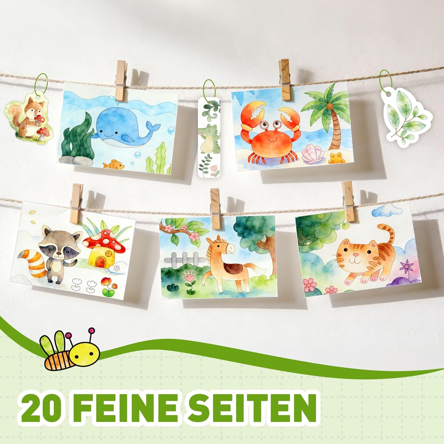 Thumbnail 2 de YPLUS Wassermalbuch für Kinder ab 3 Jahren