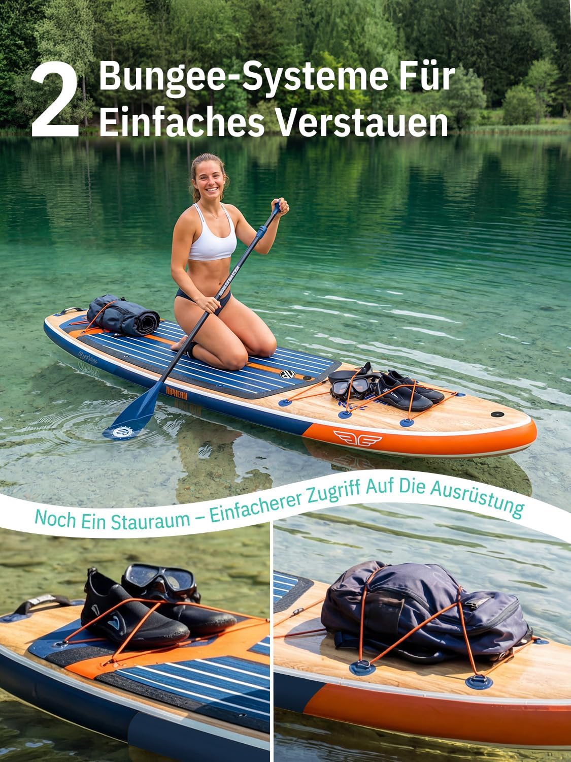 Thumbnail 5 de Niphean SUP Board 335×83×15 cm 🏄