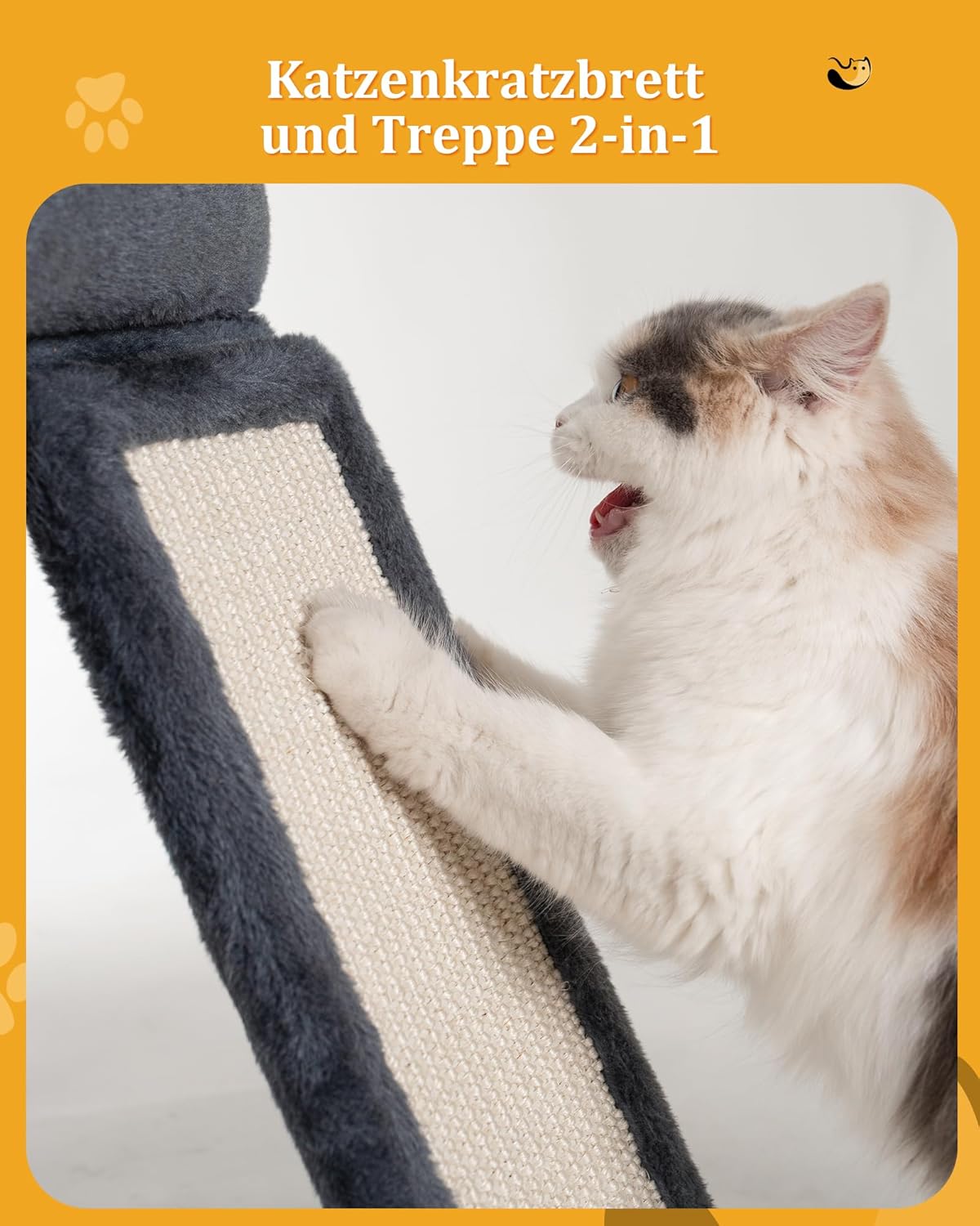 Thumbnail 3 de Aechonow Kratzbaum Große Liegefläche 51x41 cm 🐱