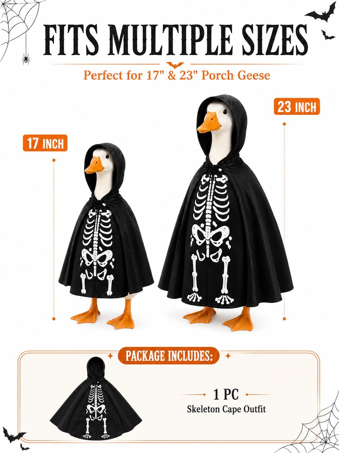Detalle de LKMXD Goose Outfit, 17–23 Inch Fit