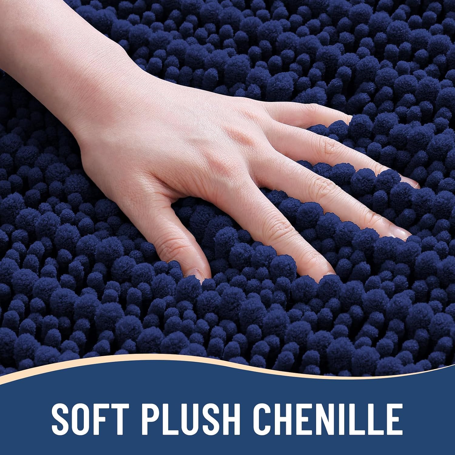 Detalle de Arotive U-Shaped Toilet Rug 24x20