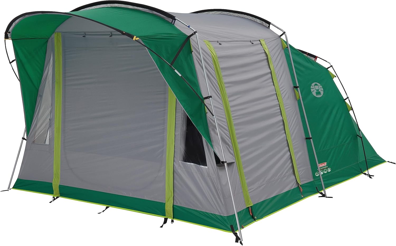 Thumbnail 1 de Coleman Oak Canyon 4 BlackOut Tent: 4-Person Family Tunnel with Darkened Bedrooms