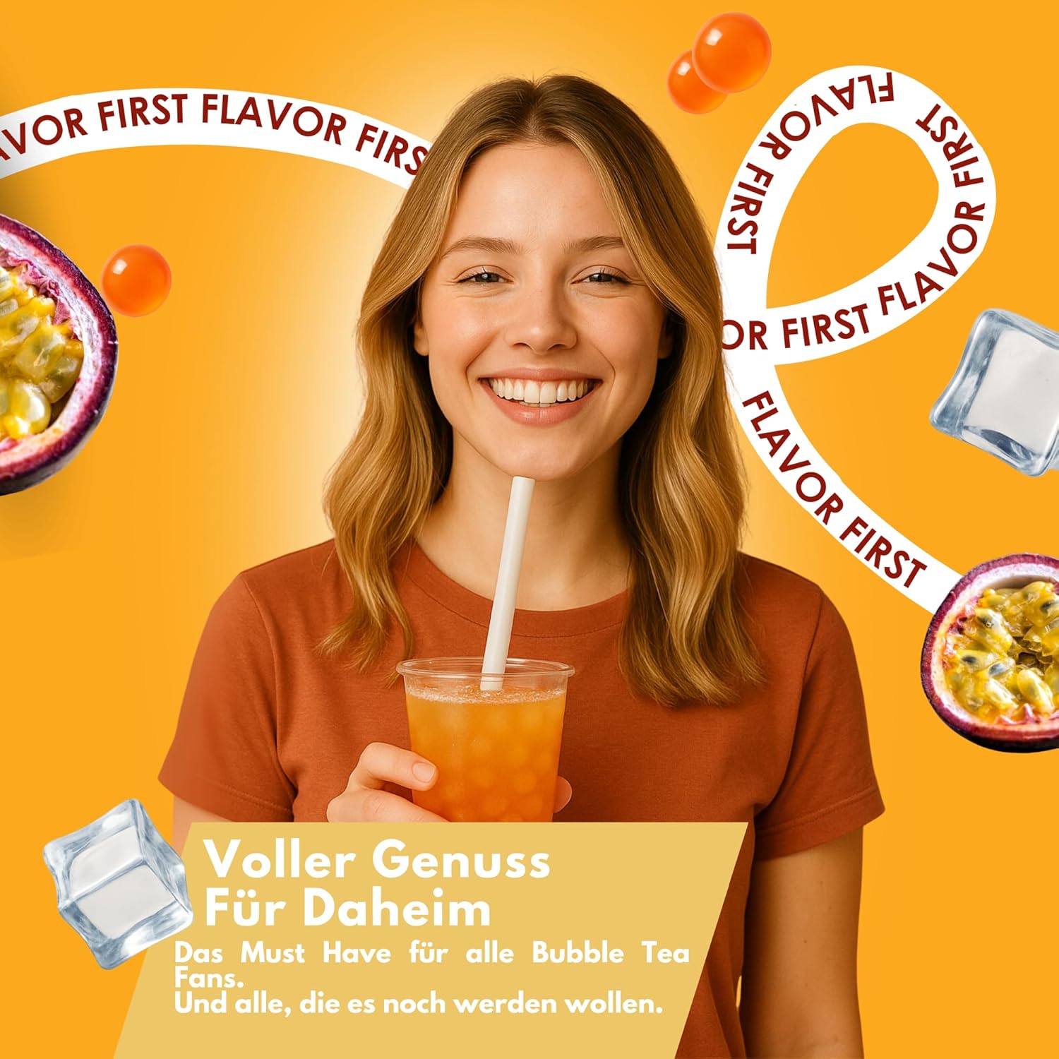 Thumbnail 3 de ONHA Bubble Tea Sirup im 3er Pack (Maracuja, Mango & Exotic Mix) – fruchtige Sirup-Varianten für Getränke