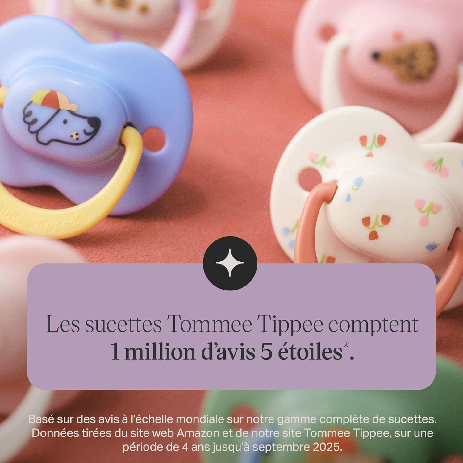 Thumbnail 6 de Tommee Tippee Sucette Ultimate Fit 18-36 mois – Lot de 4, tétine orthodontique symétrique en silicone