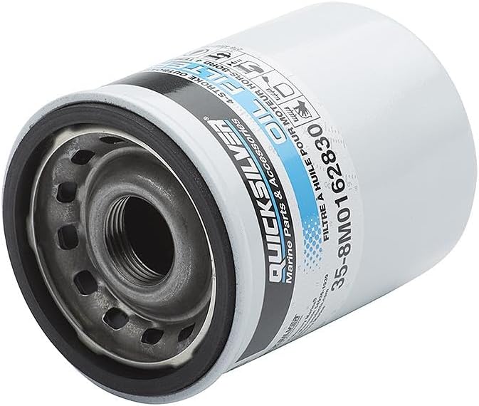 Thumbnail 2 de Quicksilver 8M0162830 Oil Filter for Select Mercury & Mariner 4-Stroke Outboards (25–115hp)