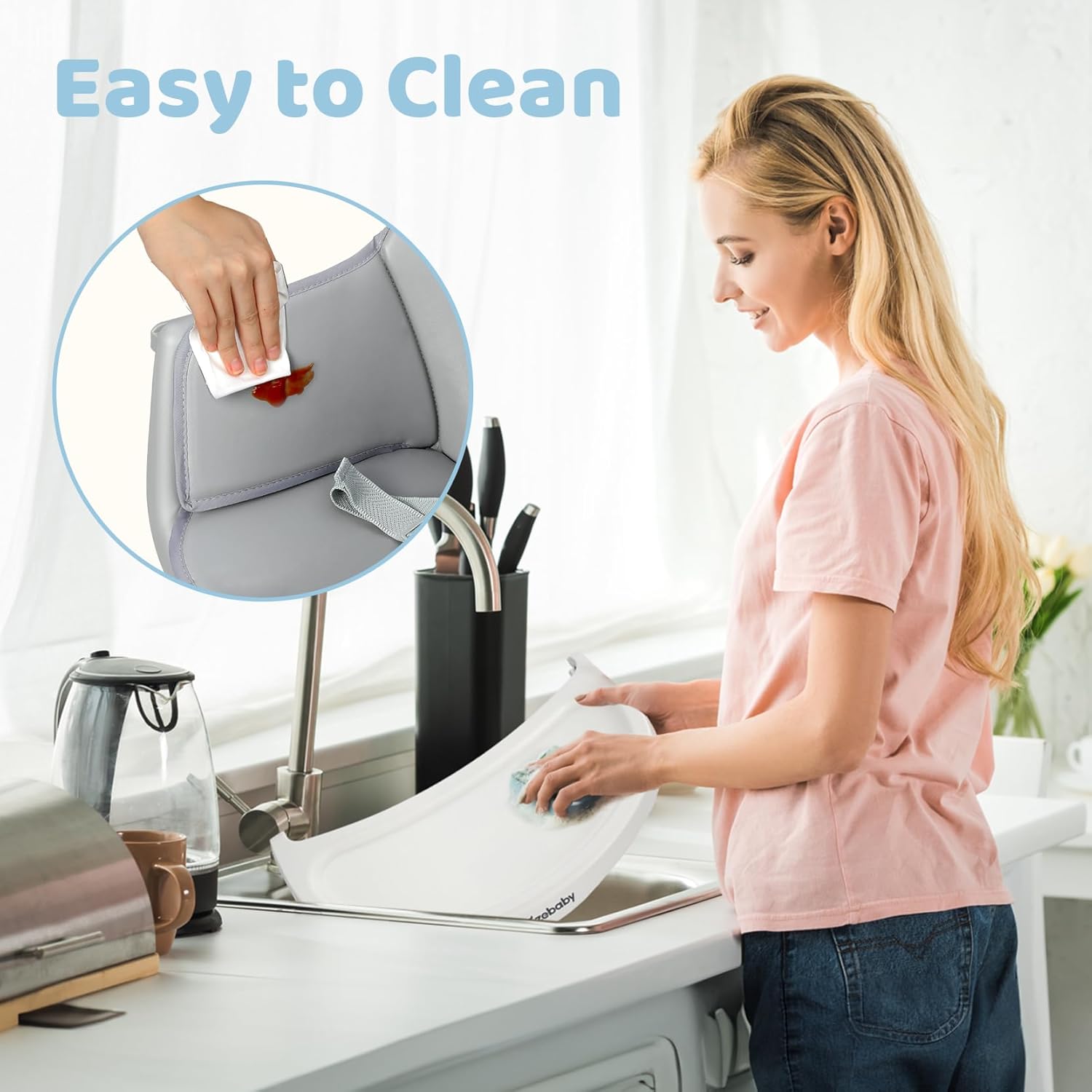 Thumbnail 1 de Ezebaby Seggiolone 6 in 1 Rialzo Da Sedia per bambini