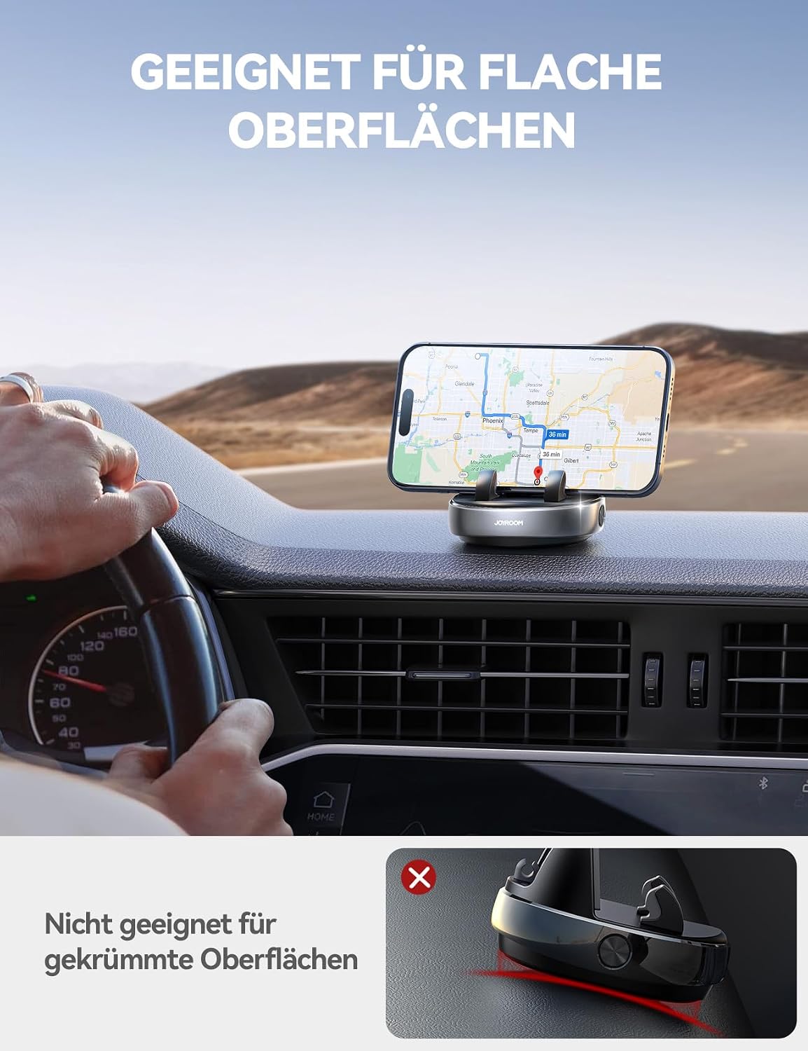 Thumbnail 2 de JOYROOM Handyhalterung Auto Armaturenbrett 360°