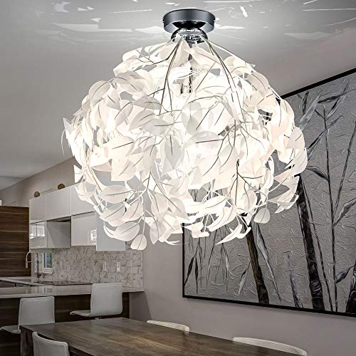 Thumbnail 4 de RL Live Your Light Leavy R60461001, plafonnier nickel, abat-jour plastique