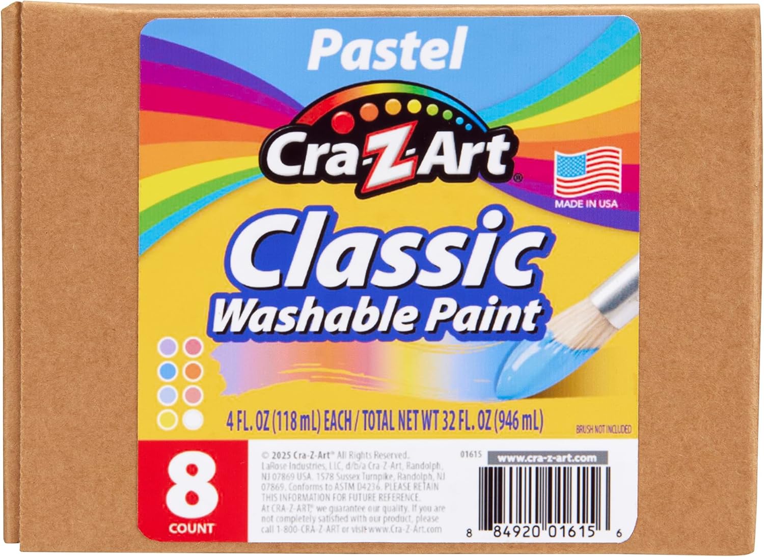 Thumbnail 5 de Cra-Z-Art Classic Washable Paint 4oz 🖌️