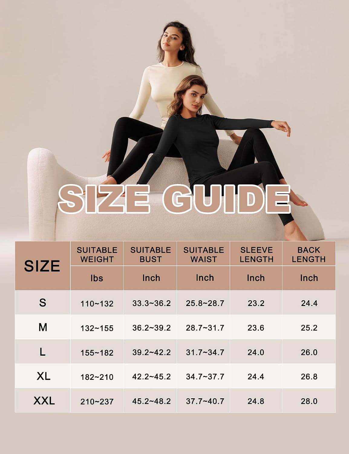 Thumbnail 5 de Harlamvar Women's Thermal Long Sleeve Top for Warmth 💃
