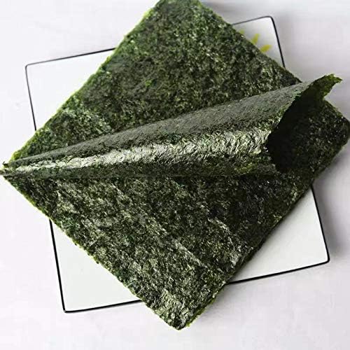 Detalle de Yang-Tse Hoja de Alga Marina para Sushi, 50 Láminas 🥢