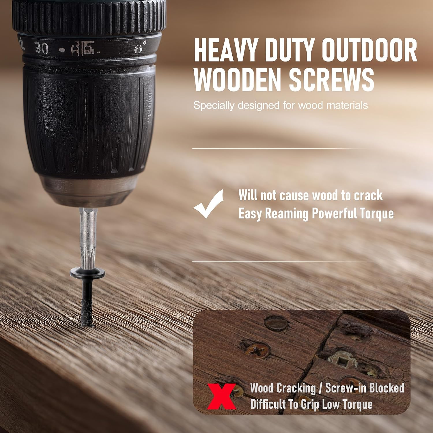 Detalle 1 de Bobibbi Wood Screws #14
