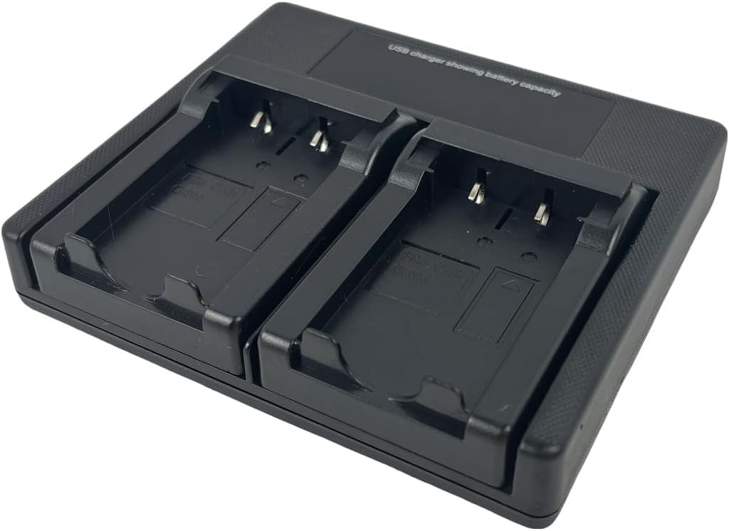 Detalle de USB LED Dual Battery Charger for VW-VBK180/360 and VBT Series