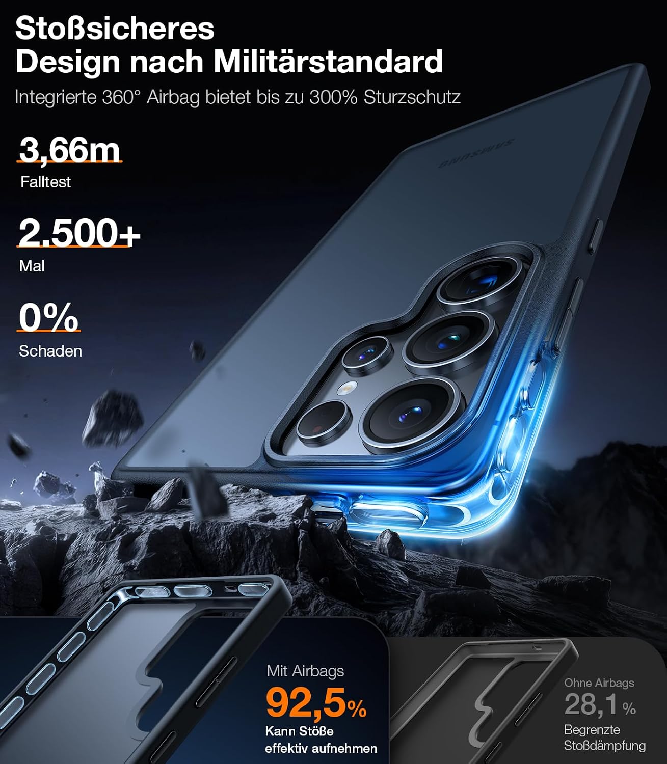 Detalle 2 de TORRAS Guardian S25 Ultra Hülle