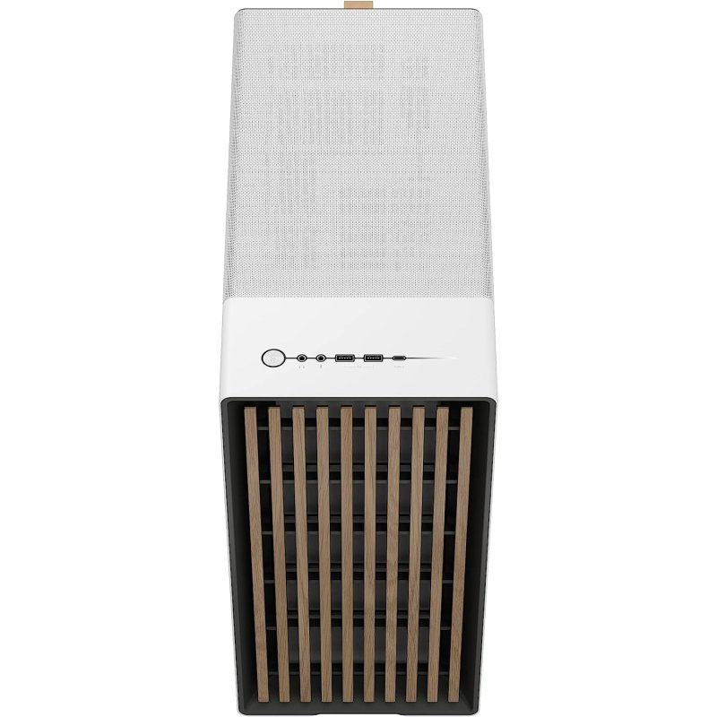 Thumbnail 2 de Fractal Design North ATX Mid Tower USB 3.2 Chalk White — diseño natural y flujo de aire para tu PC de juegos
