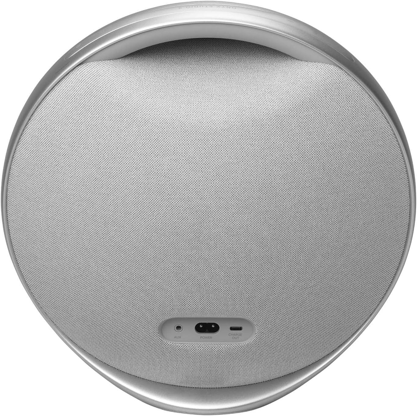 Detalle de Harman Kardon Onyx Studio 9 portable Bluetooth speaker with Auracast multi-speaker pairing (grey)