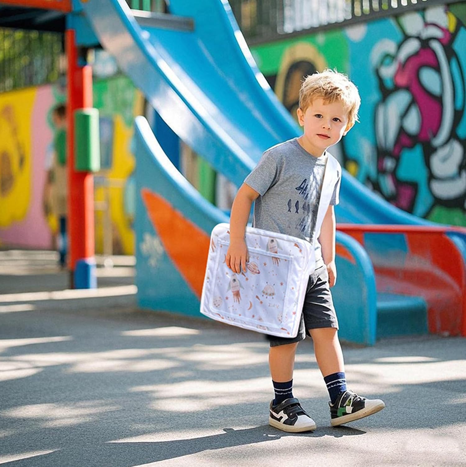 Thumbnail 6 de YZNlife Kids Car Table travel tray for airplane and road trips (lap desk essential)