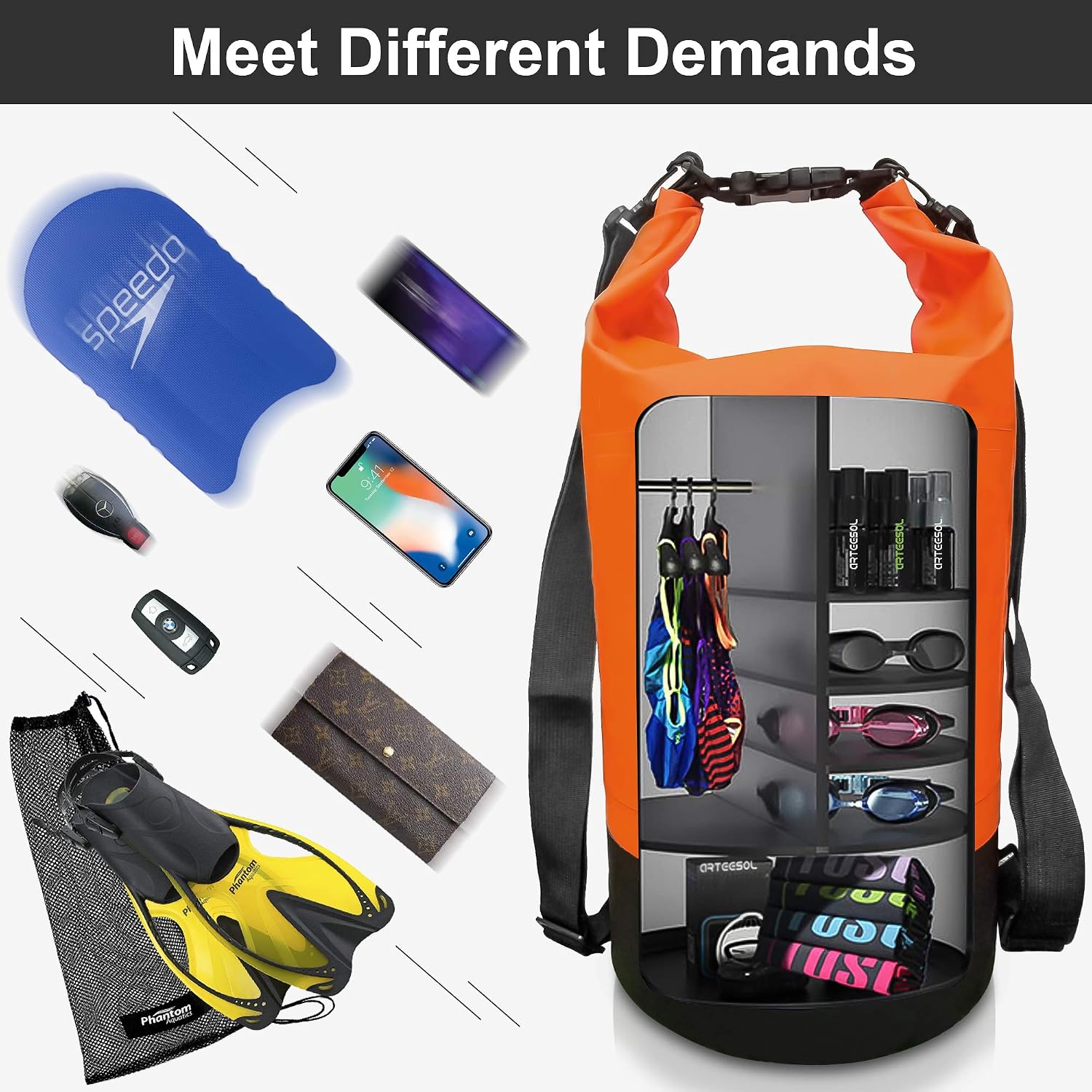 Detalle 1 de Blackace arteesol Bolsa estanca Dry Bag 5L