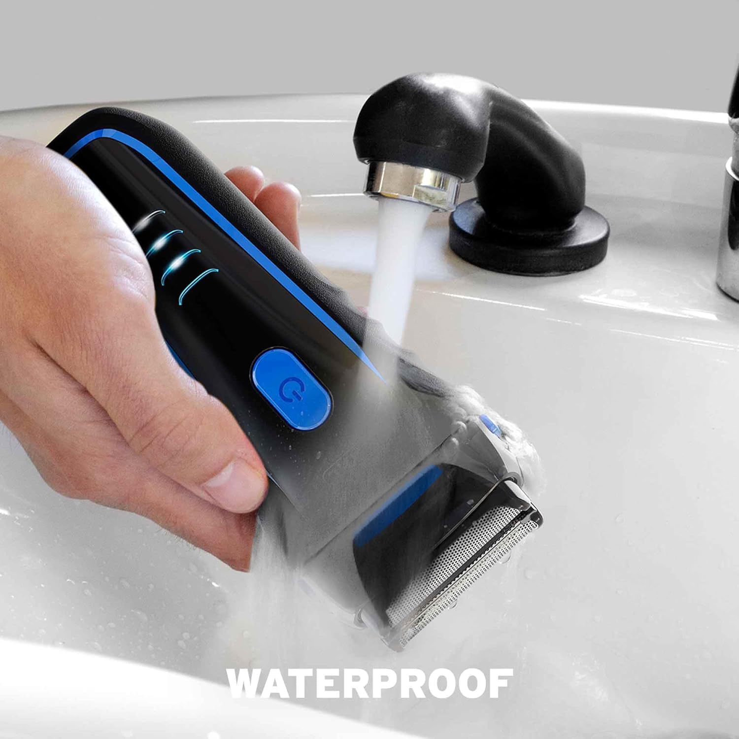 Detalle 2 de Wahl Clean and Close Men’s Shaver: Flexible Foils, Wet & Dry, 90-Min Cordless