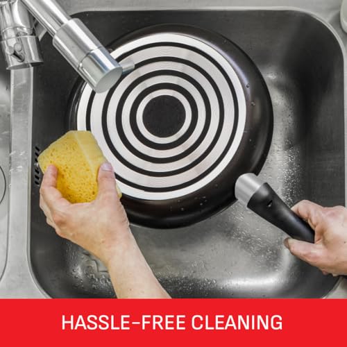 Thumbnail 4 de Tefal Taste Non-Stick Twin Frying Pan Set, 20 cm & 28 cm – Black