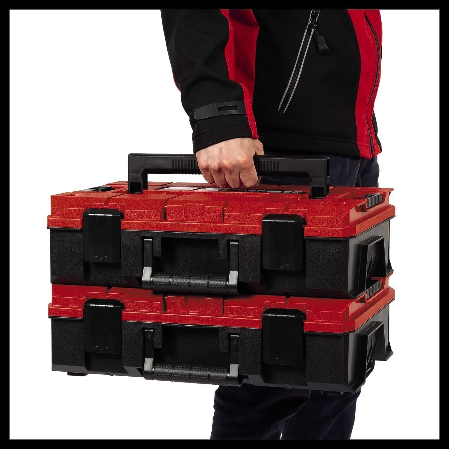 Thumbnail 6 de Einhell Coffret E-Case S-F : rangement universel et empilable pour outils