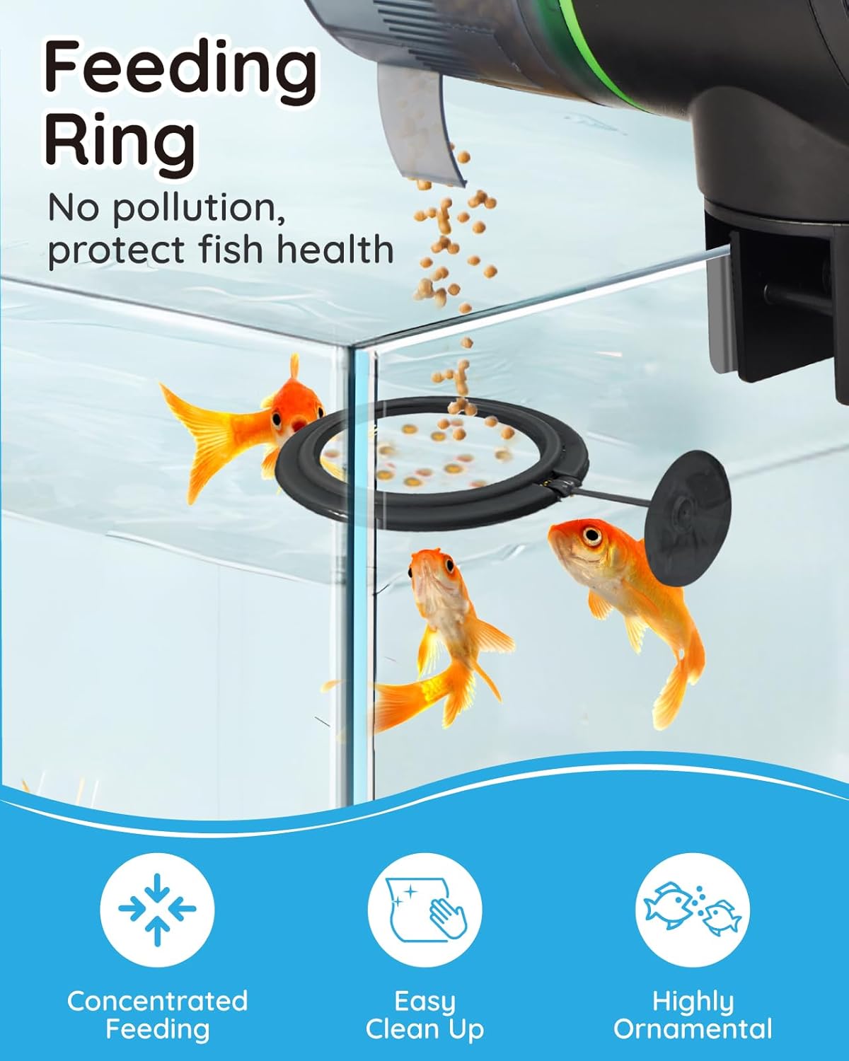 Thumbnail 6 de Automatic fish feeder timer for aquarium