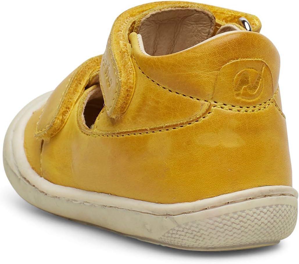 Detalle de Naturino Sandali semi chiusi in pelle, Giallo-19: stile e comfort per i piccoli