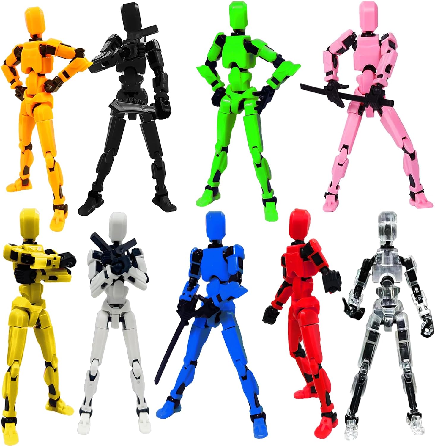 Thumbnail 6 de 2026 Titan 13 Action Figure Set — 5-Piece Multi-Joint 3D Printed Collectible