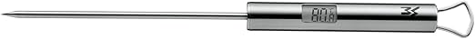 WMF Profi Plus - Termómetro Digital 23cm, Acero Inoxidable
