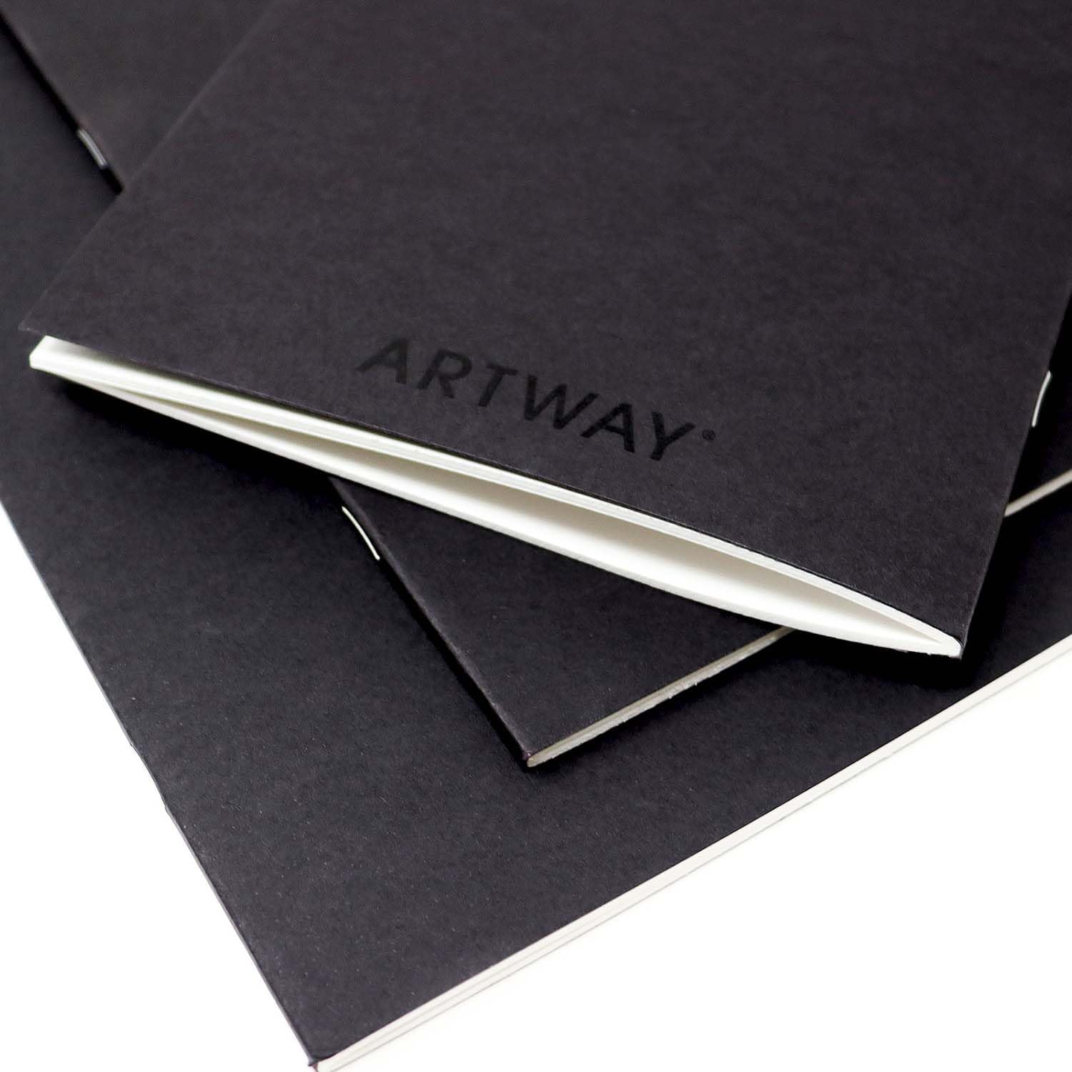 Thumbnail 2 de Artway Skizzenbuch mit Softcover A3 Hochformat – 135 g/m² Zeichenpapier (10er-Pack, weiß)